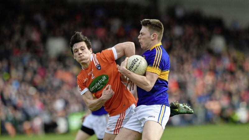 James Morgan starts for Armagh against Westmeath on Saturday Picture by Ian Maginess 