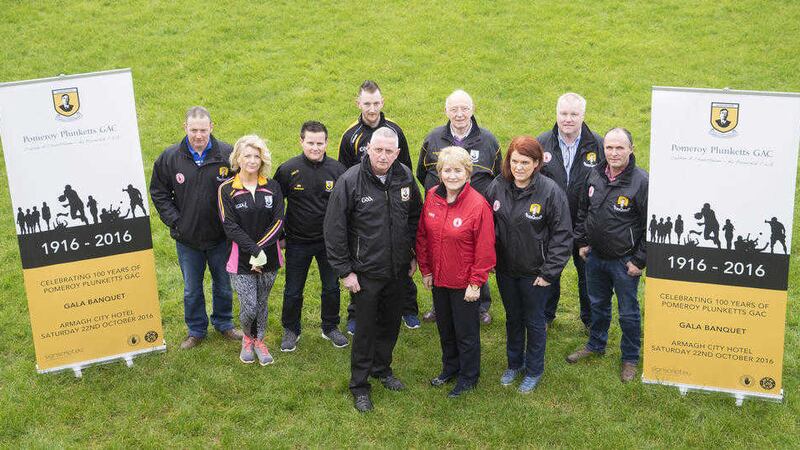 Tyrone GAA chairperson Roisin Jordan joined members of Pomeroy Plunketts GAC to launch their centenary celebrations in the Co Tyrone village.A calendar of events will close with a gala banquet at Armagh City Hotel on October 22 this year. One of the few clubs in Tyrone which has retained its name since its formation in 1916, its Plunkett Park home was the county&#39;s second ground for many years. 
