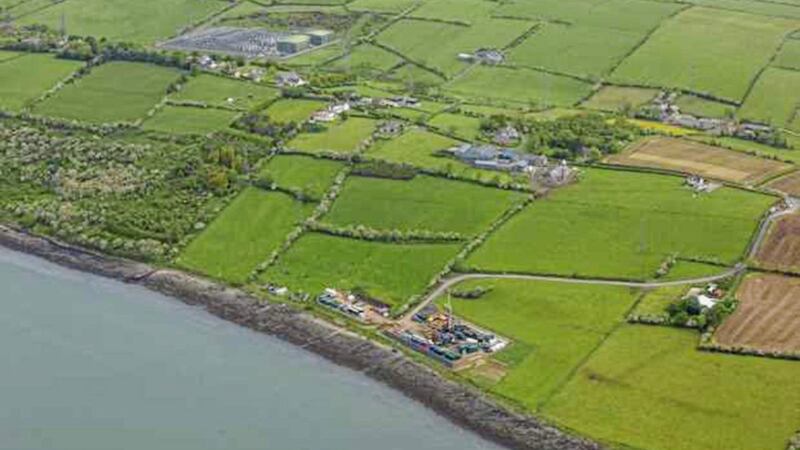 The site of the proposed Islandmagee gas storage facility. 