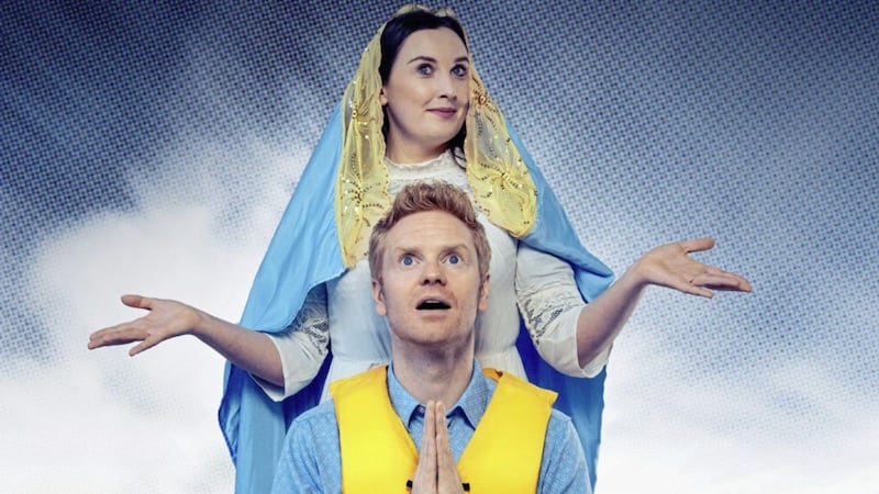 Roseanna Purcell and Mark Fitzgerald in A Holy Show, which embarks on a national tour from January 23 
