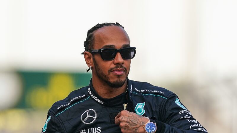 Lewis Hamilton was demoted to 16th place in the sprint race (David Davies/PA