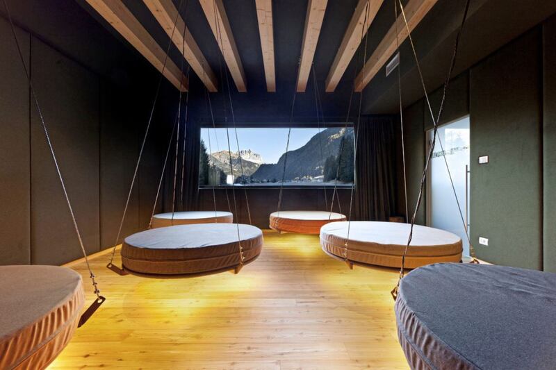 Relaxation room, QC Terme Dolomiti spa 