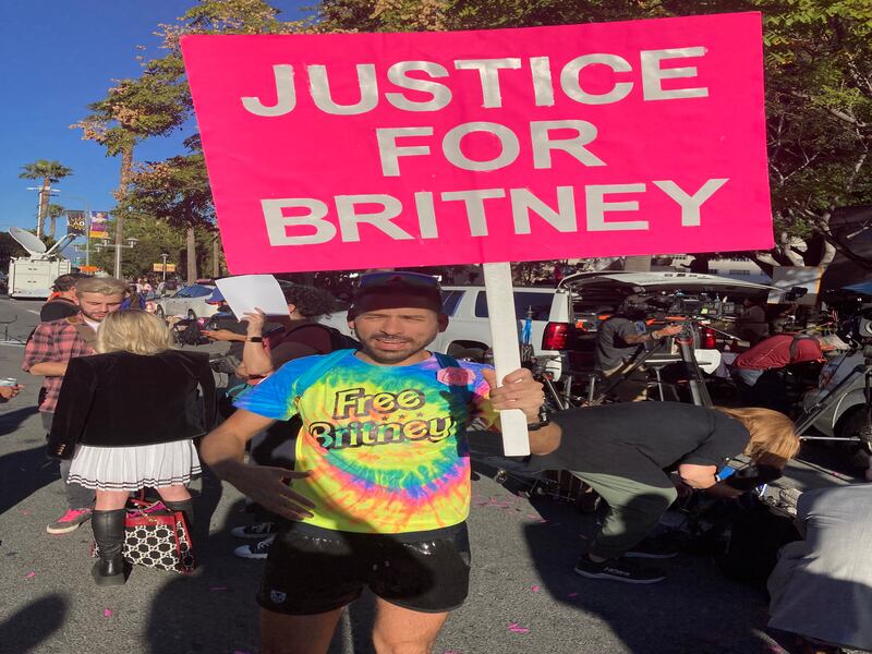 Britney Spears supporters