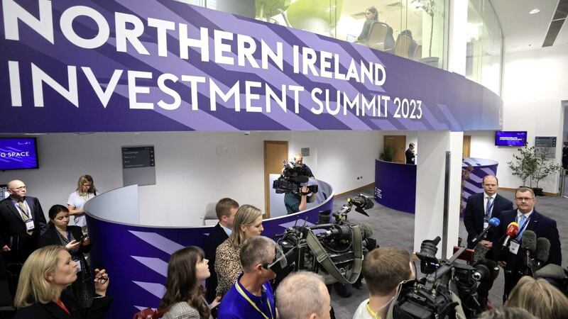 Investors from all over the world - and some politicians - attended the Northern Ireland Investment Summit 