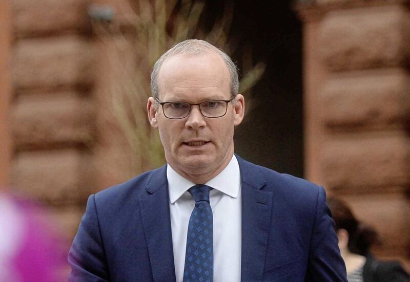 Simon Coveney flew to the same US conference as Ian Paisley in economy class. Picture by Mark Marlow 