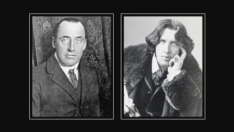 Edward Carson and Oscar Wilde who are the subjects of a new documentary film, Edward Carson And The Fall Of Oscar Wilde 