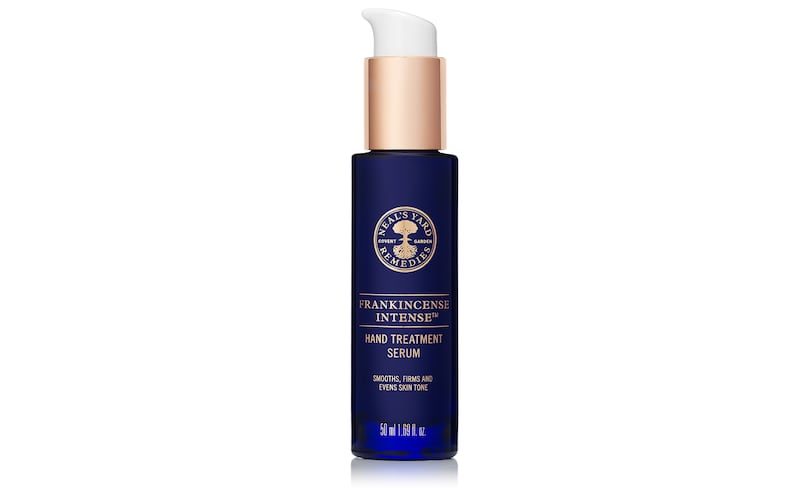 This is a product image of Neal's Yard Remedies Frankincense Intense Hand Treatment Serum, £34. See PA Feature BEAUTY Hands. WARNING: This picture must only be used to accompany PA Feature BEAUTY Hands. PA Photo. Picture credit should read: Neal's Yard Remedies/PA
NOTE TO EDITORS: This picture must only be used to accompany PA Feature BEAUTY Hands