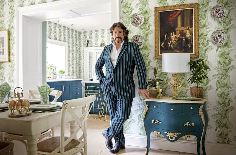 Laurence Llewelyn-Bowen is encouraging homeowners to embrace colour and design in their homes 
