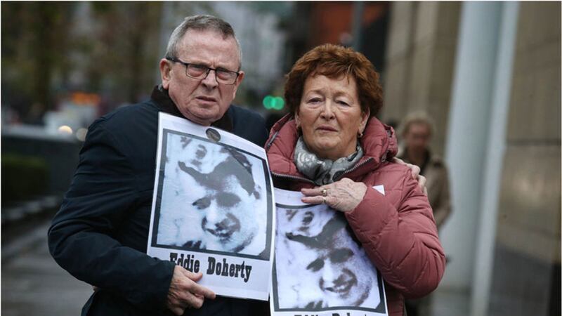 &nbsp;Eddie Doherty's siblings John and Kathleen are attending the inquest. Picture by Hugh Russell