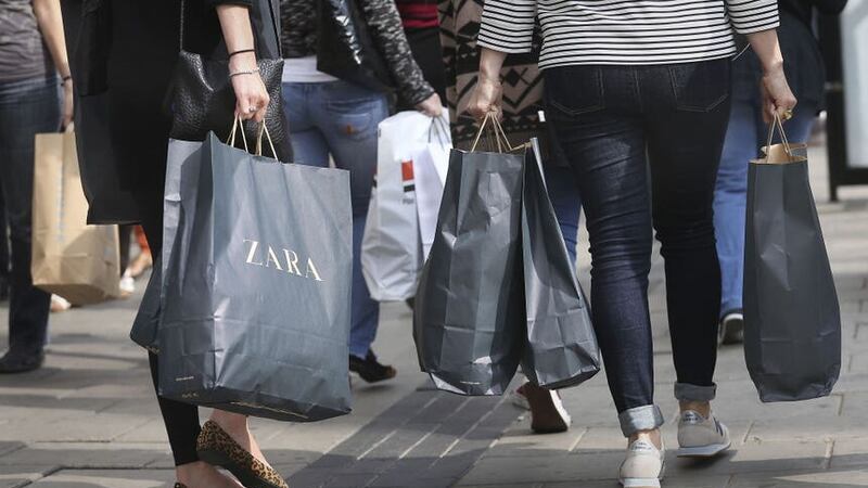 UK retail sales improved in April, according to official figures (Philip Toscano/PA)