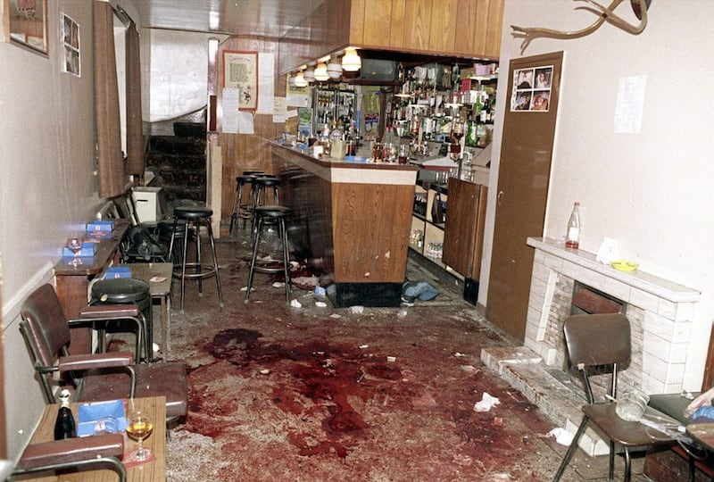 UVF gunmen opened fire at the Heights Bar in Loughinisland, Co Down during a World Cup game in June 1994. 