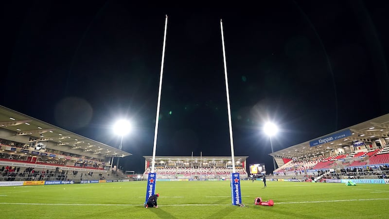 Kingspan holds the naming rights to Ulster Rugby’s stadium in Belfast (PA)