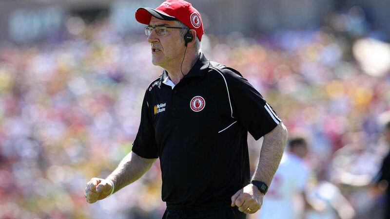 Mickey Harte led Tyrone to the Ulster Senior Championship in 2016 