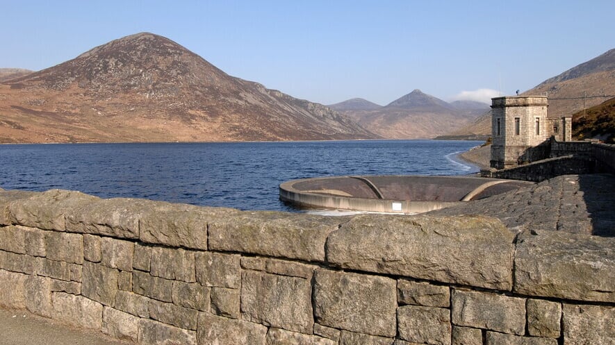 Silent Valley in the Mourne Mountains.