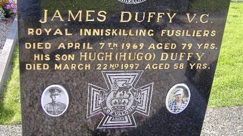 James Duffy is buried at Conwal cemetery in Letterkenny.  