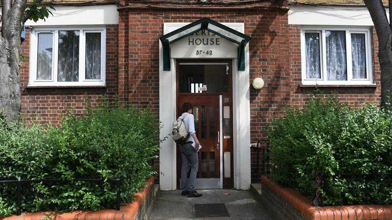 Robertson House in Tooting, London, as neighbours of Zakaria Bulhan (19) described him as a &#39;quiet, pleasant&#39; young man. Picture by Stefan Rousseau, Press Association 