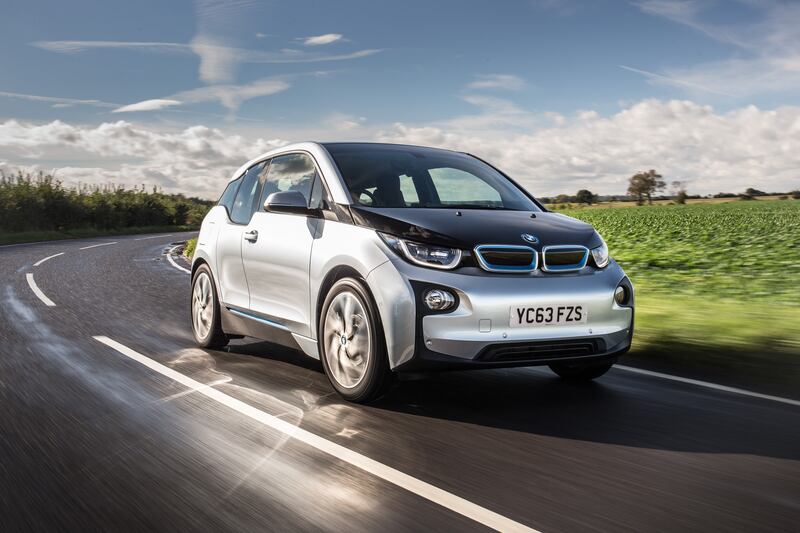 The BMW i3 offers a futuristic look for a bargain price. (BMW)