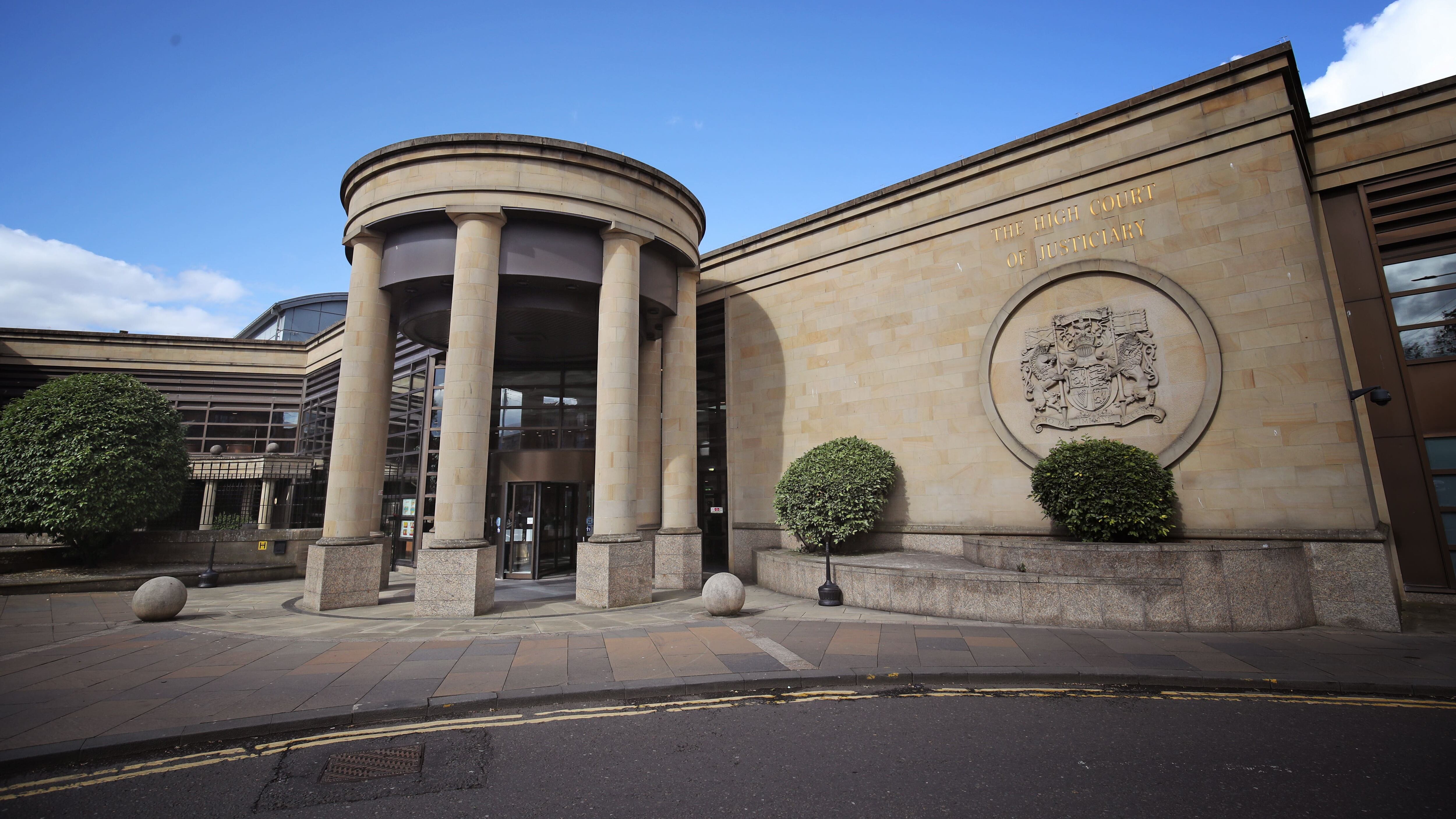 Connor Gibson is on trial for murder at the High Court in Glasgow (PA)