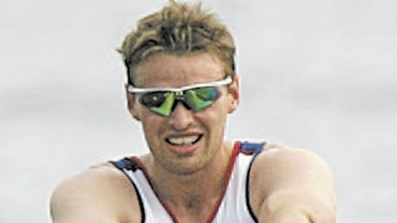 Alan Campbell in action during the Beijing Olympics in 2008 