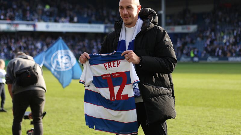 New QPR signing Michael Frey helped his side claim a point