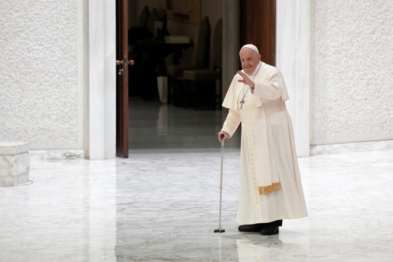 Becciu was once one of Pope Francis’s top advisers (AP Photo/Andrew Medichini)