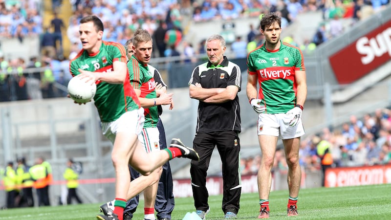 Mayo's players have issued a vote of no confidence in the management team of Noel Connelly (above) and Pat Holmes &nbsp;