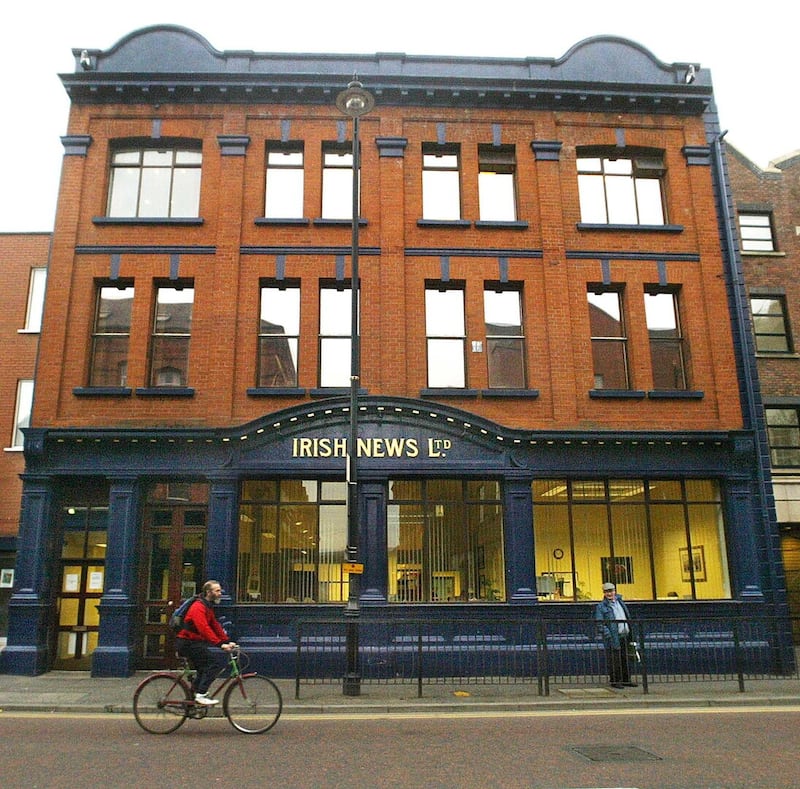 The Donegall Street home of the Irish News from 1906 until May 2023