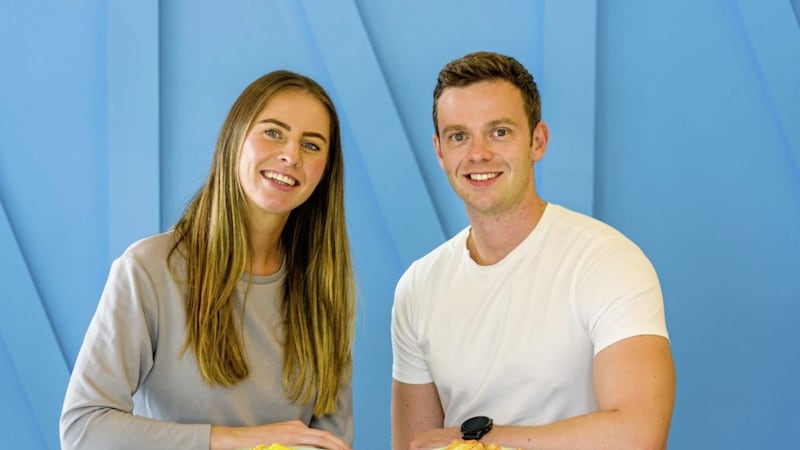 Simply Fit Food founders Evelyn Garland and Luke Judge 