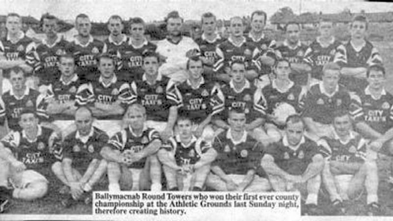 The Ballymacnab side that beat Belleek to win the Armagh JFC title in 1999 