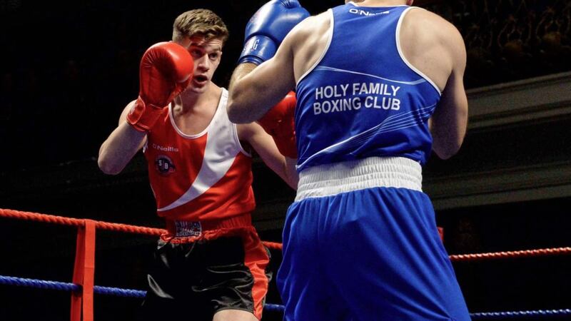 Paul McCullagh jr has had more on his mind than boxing as he waits to make his professional debut after leaving the amateur ranks behind at the turn of the year. Picture by Mark Marlow 