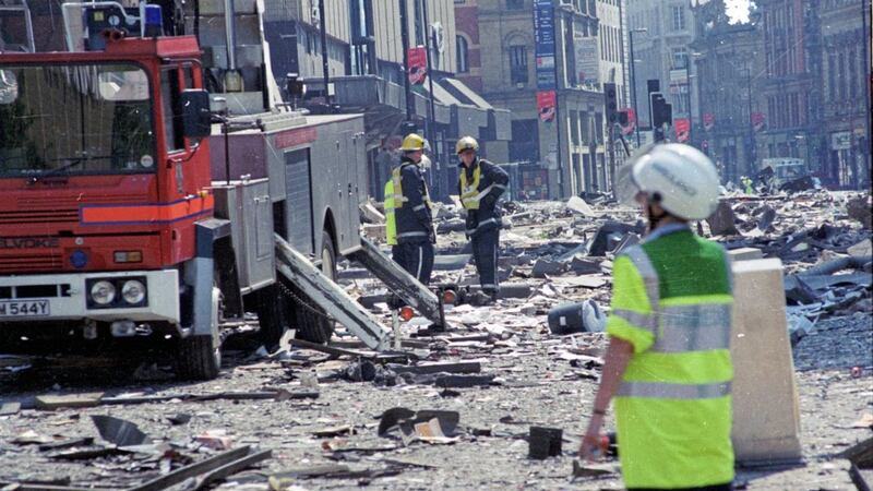 Hundreds were injured when an IRA bomb exploded in Manchester on June 15 1996 