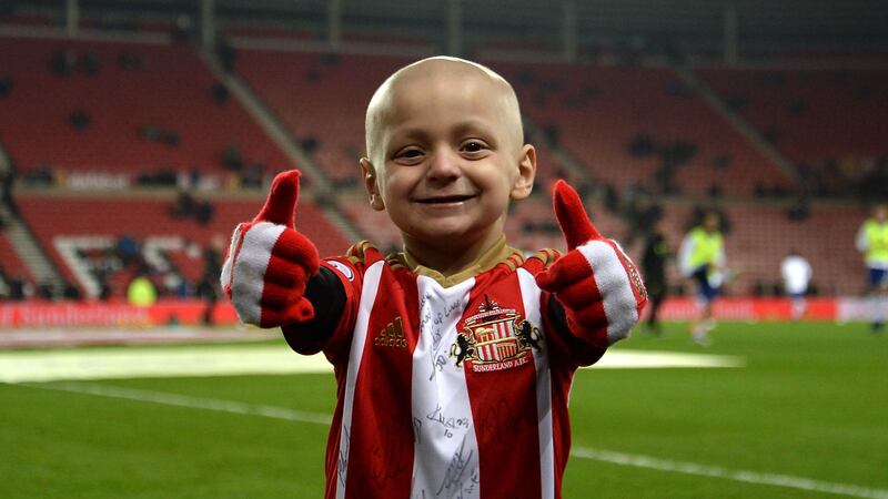 The two roads – Bradley Lowery Way and Sunshine Place – are less than a mile from where the young football fan lived.