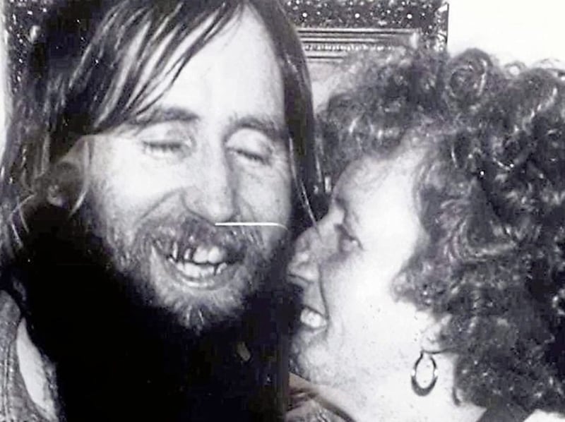 Fra McCann, pictured in November 1979 with his late mother Ruby, following his release from jail 