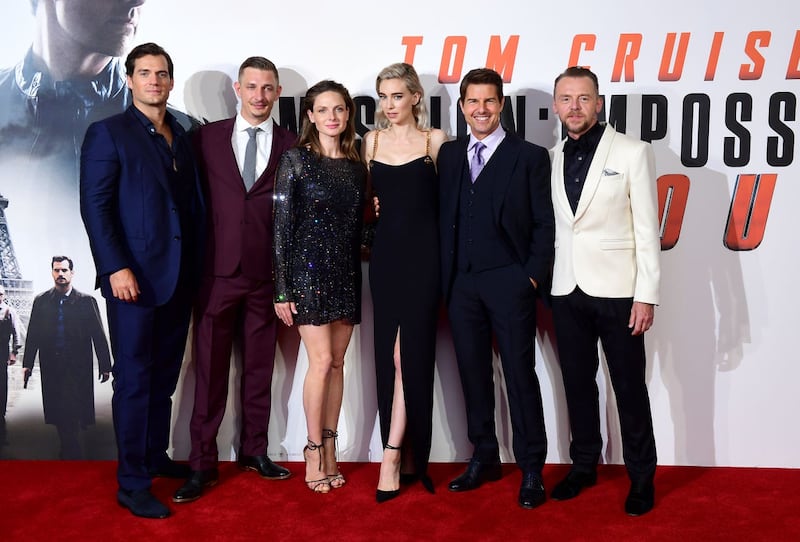 The cast of Mission Impossible - Fallout 
