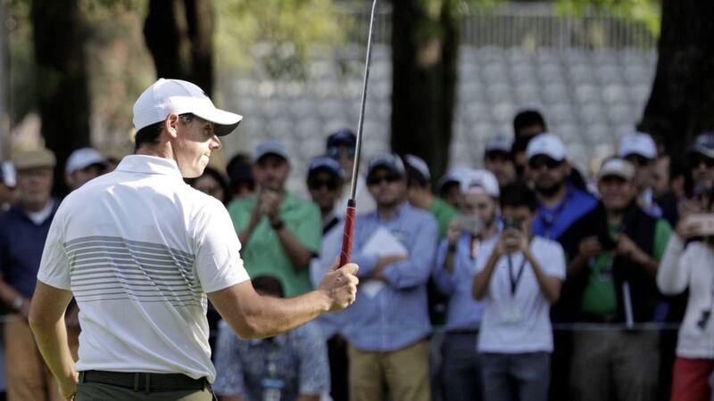 Rory McIlroy had four birdies, four bogeys and a double bogey in his opening 74 at Bay Hill 