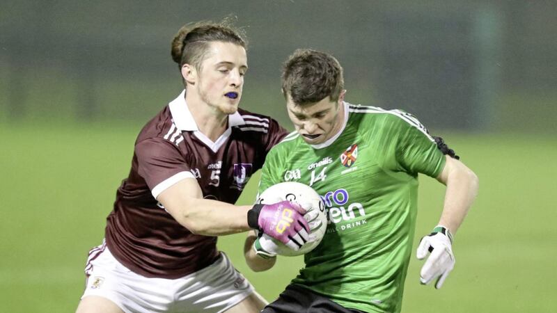 James Smith (pictured in action for QUB) was outstanding in the early stages of Saturday night&#39;s Cavan final 