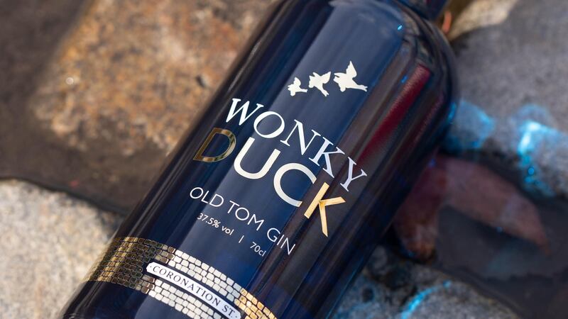 Manchester-based distillers No.186 have produced the ‘Wonky Duck’ gin for Coronation Street-makers ITV Studios.