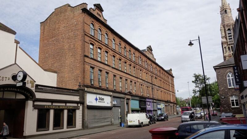 The Marshall Building on Donegall Steet beside the Ulster University&#39;s Belfast campus is now on the market with offers invited in the region of &pound;425,000  