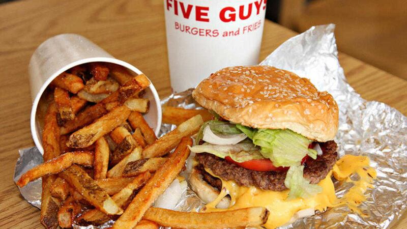 Five Guys is opening in Victoria Square on Monday 