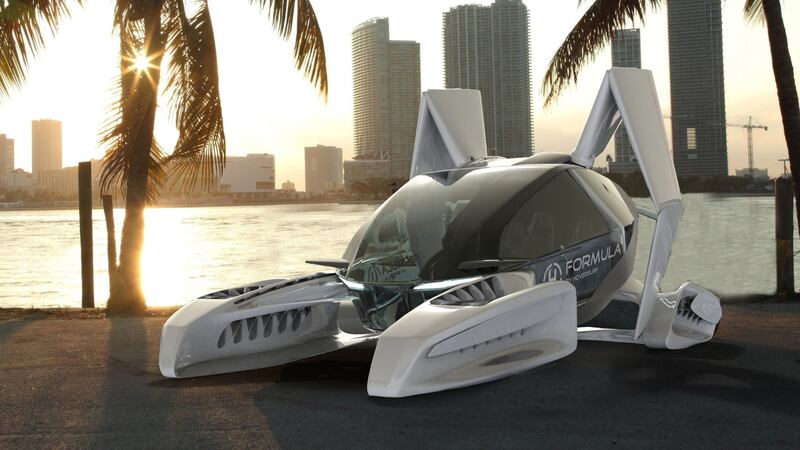 The self-piloting vehicle is expected to be available as early as next year.