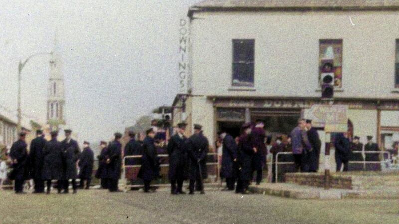Downings Bar in Lurgan in the 1970s. Seamus Maguire was &#39;taken&#39; from the premises in 1973. 