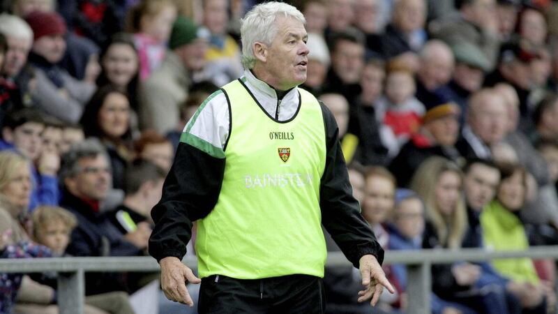 Fanad native Paddy Carr spent a spell as manager of Down club Burren. Picture: Seamus Loughran. 