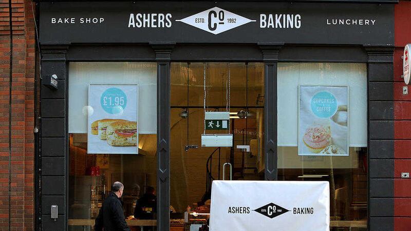 Ashers bakery on Royal Avenue in Belfast 