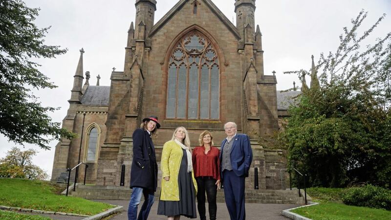 Heritage in Song Artists (left to right): Tony Villiers, Maria McManus, Brigid O&rsquo;Neill and Brian Valelly. Picture by Liam McArdle 
