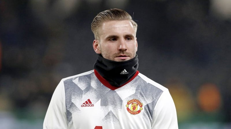 Luke Shaw has signed a new five-year contract with Manchester United, not along after it looked as though his future lay away from Old Trafford. Picture by PA 