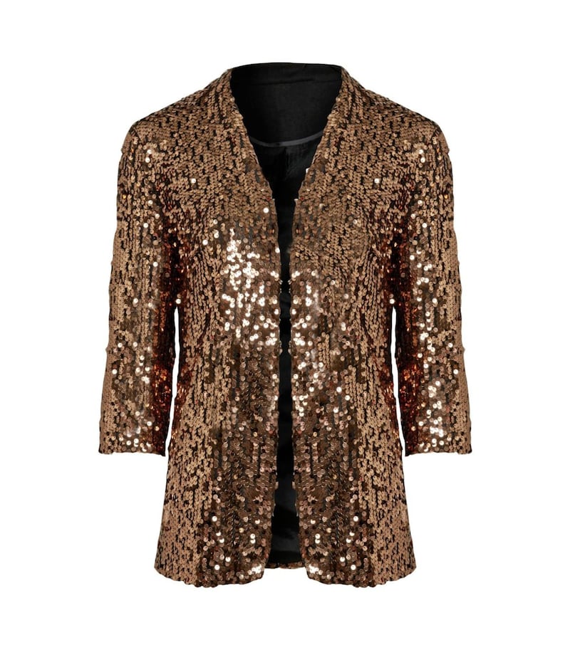 George Sequin Blazer, &pound;28, available from Asda 