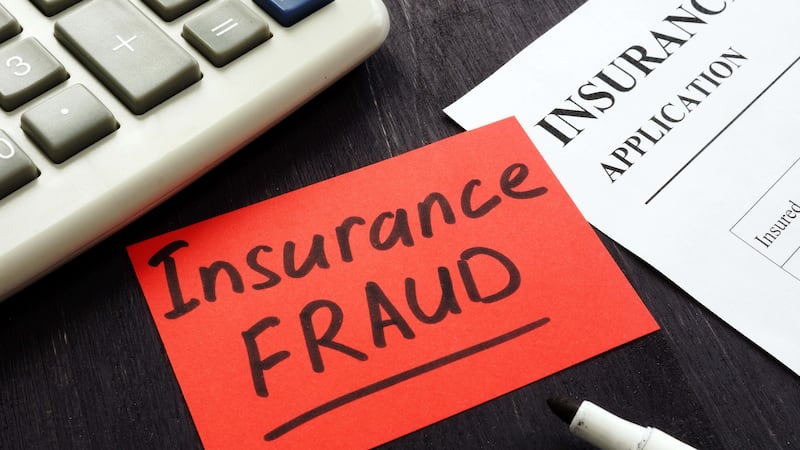 Fraudulent insurance claims tumbled by nearly a fifth to a 17-year low in 2022 but the value of the average scam surged to a record £15,000 as fraudsters are increasingly ‘aiming big, according to a report (Alamy/PA)