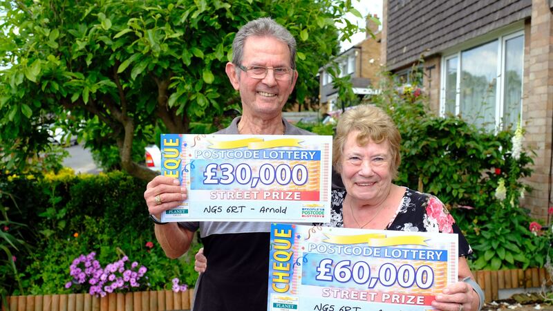 Eight neighbours in Nottinghamshire won a collective £270,000 in the postcode lottery.