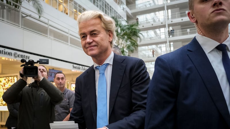 Geert Wilders is the leader of the Party for Freedom (AP)