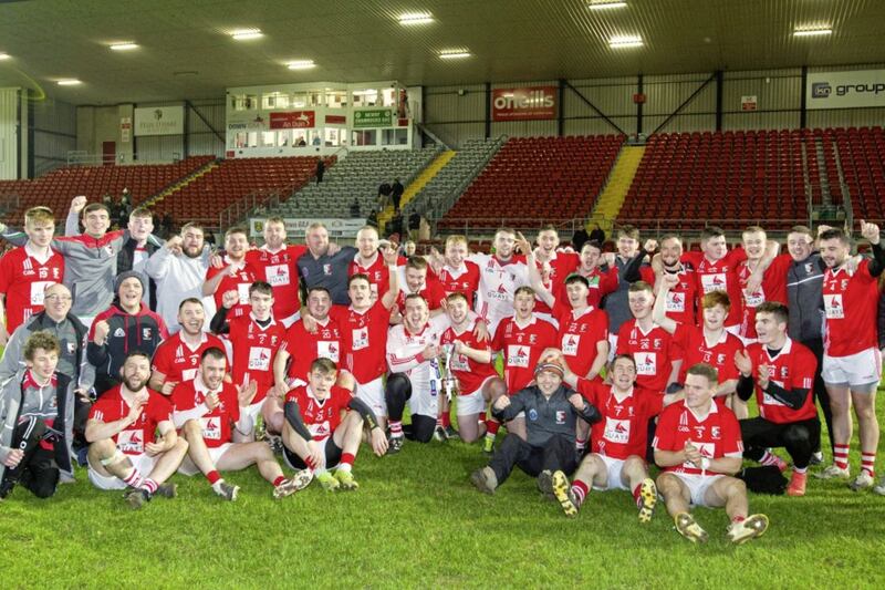 Craobh Rua defeated Monaghan's Carrickmacross in the Ulster Junior Hurling Championship final in December Picture: Noel Moan